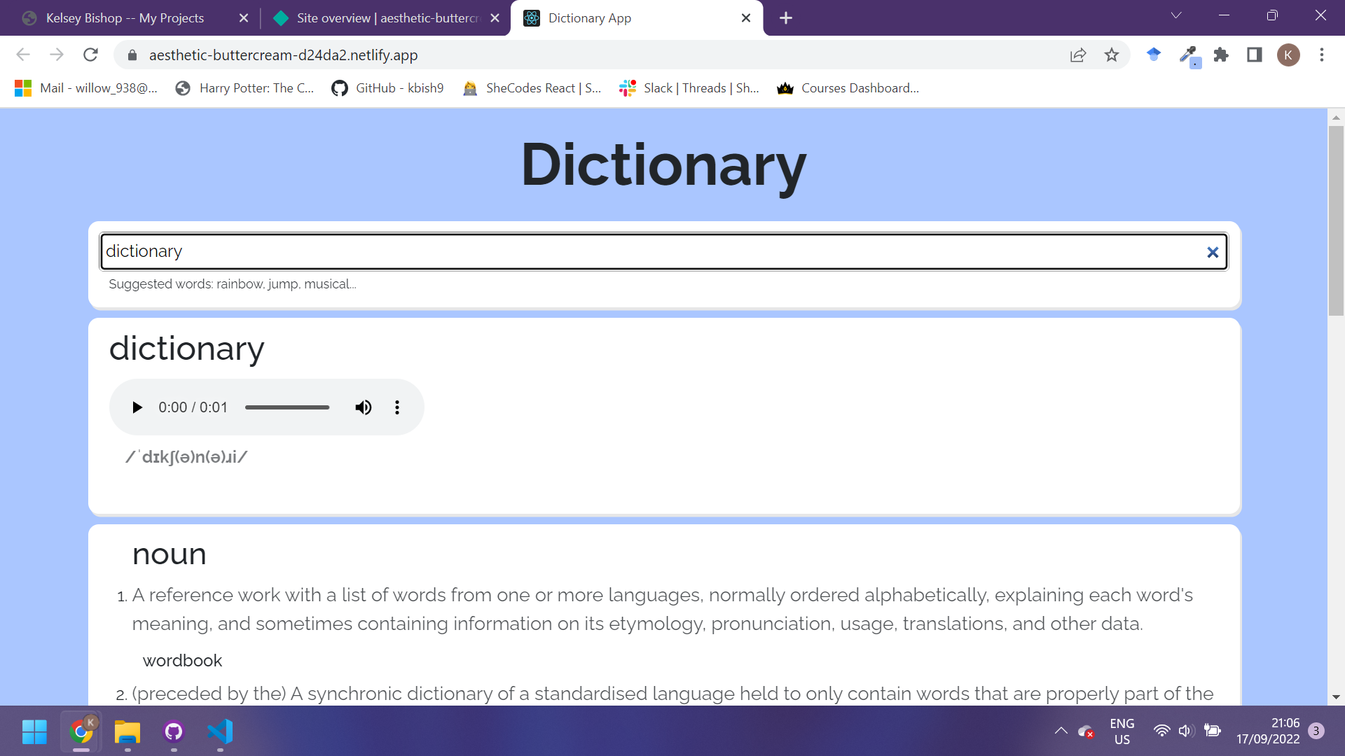 Dictionary